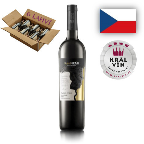 Ryzlink rynsky pozdni sber 2016 vinarstvi na soutoku - karton - kralvin