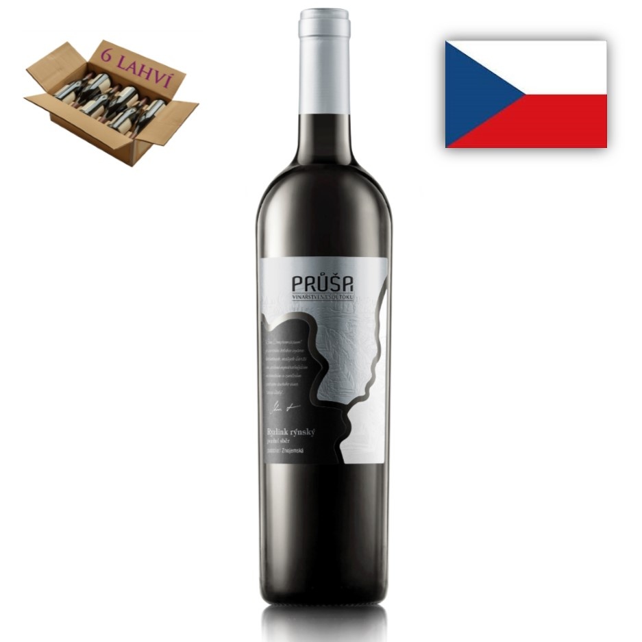 Ryzlink rynsky pozdni sber 2017 Vinarstvi Na Soutoku Sine Compromissum karton 6 lahvi vina