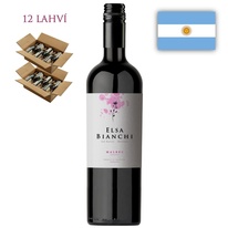 Malbec Elsa Bianchi 1 karton 12 lahvi vina