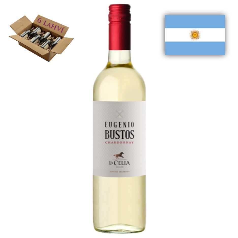Chardonnay - Eugenio Bustos La Celia - karton 6 lahvi vina