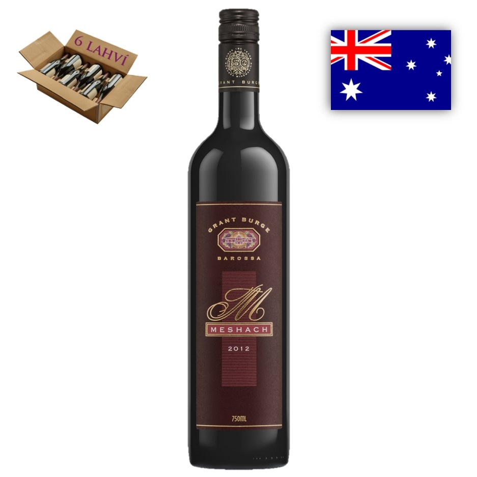 Meschach Shiraz Grant Burge - karton 6 lahvi vina