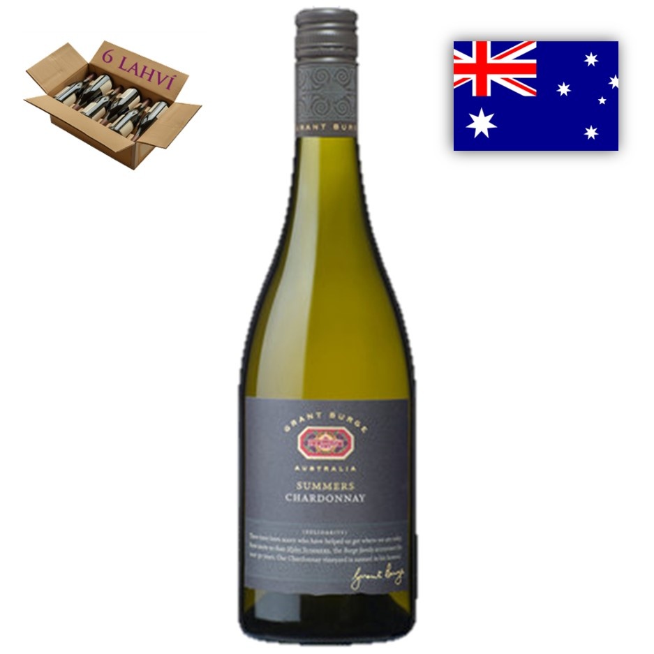 Chardonnay Summers Grant Burge - karton 6 lahvi vina