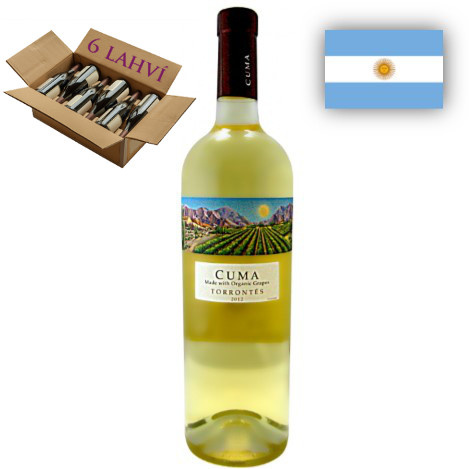 Torrontes Cuma Michal Torino - karton 6 lahvi vina