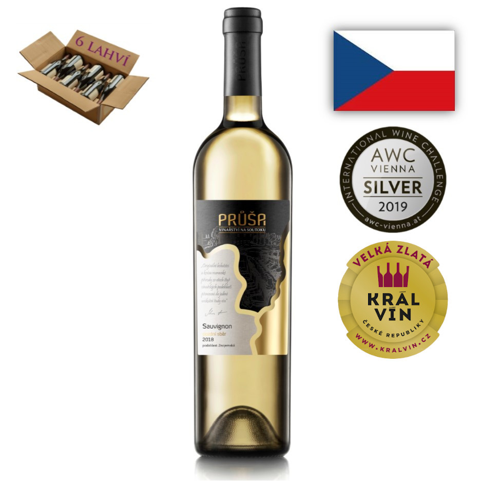 Sauvignon pozdni sber 2018 Vinarstvi na Soutoku karton awc vienna kralvin