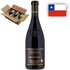 Cabernet Sauvignon Black Label Gran Reserva Tarapaca - karton 6 lahvi vina