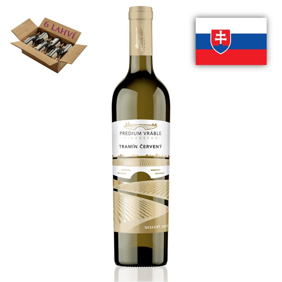 Tramin cerveny neskory zber 2021 Predium Vrable karton