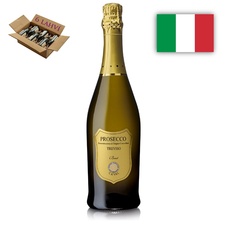 Prosecco sekt Scudo Oro Brut 0,75l, Cantina Produttori di Valdobbiadene (karton 6 lahví vína)