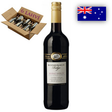 Shiraz Merlot Rosedale Ridge - karton 6 lahvi vina