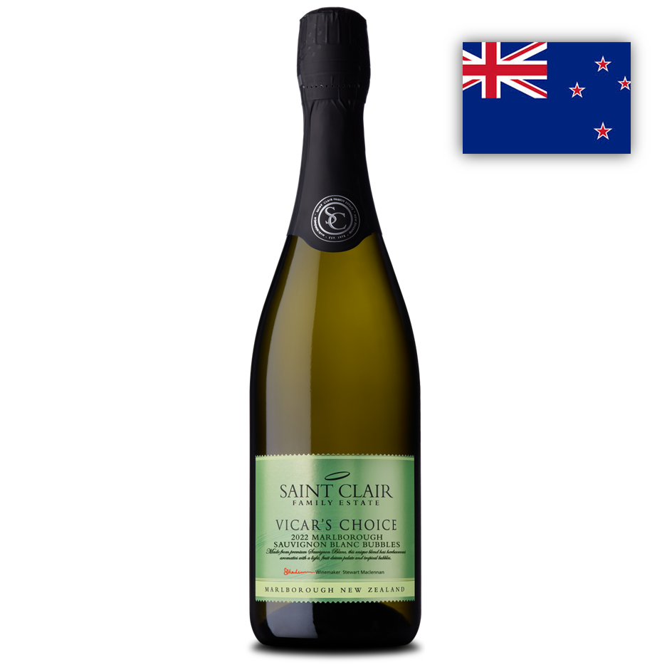 Sauvignon Blanc Bubbles Vicars Choice Saint Clair 2