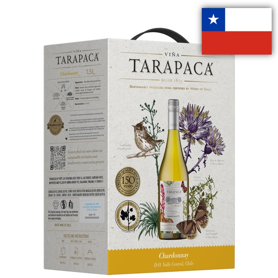 Chardonnay Varietal BIB Tarapaca