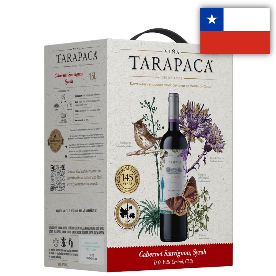 Cabernet Sauvignon Syrah Varietal BIB Tarapaca