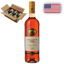 Zinfandel Rose Hillside - karton 6 lahvi vina