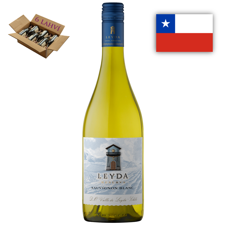 sauvignon blanc reserva leyda vina san pedro karton 6 lahvi vina
