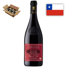 Etiqueta Roja Red Blend Gran Reserva, Viňa Tarapacá karton 6 lahvi vina