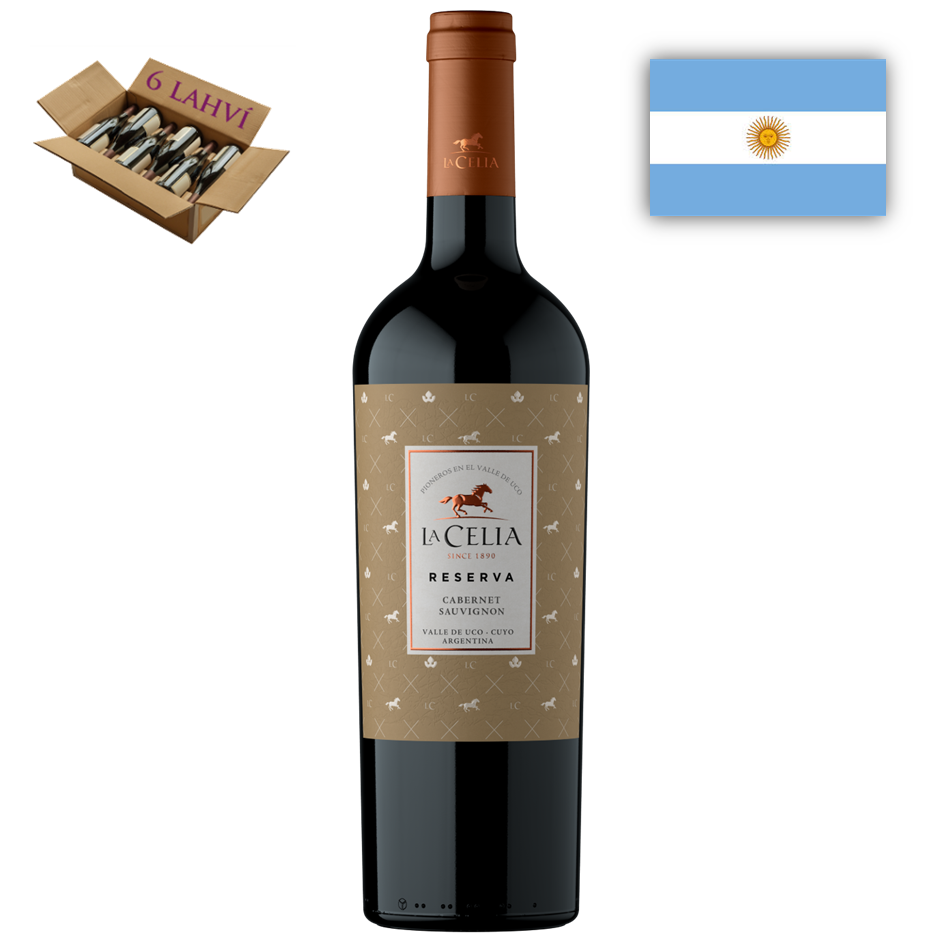 Cabernet Sauvignon Reserva, La Celia karton