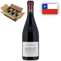Syrah Gran Reserva, Viňa Tarapaca (karton 6 lahví vína)