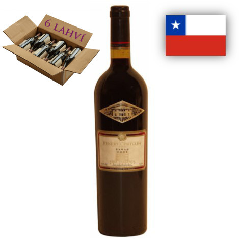 Syrah Reserva Privada Tarapaca - karton 6 lahvi vina