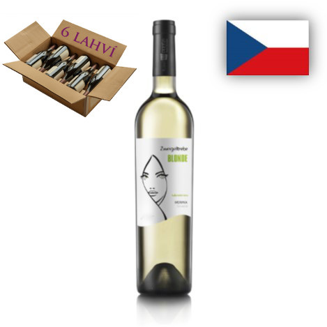 Zweigeltrebe blonde pozdni sber 2016 Vinarstvi Na Soutoku Karel Prusa karton 6 lahvi vina
