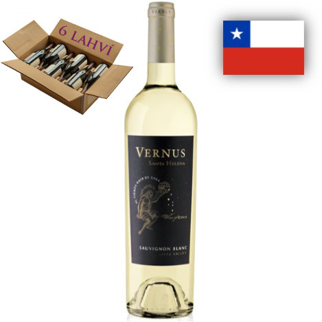 Sauvignon Blanc Vernus Santa Helena - karton 6 lahvi vina