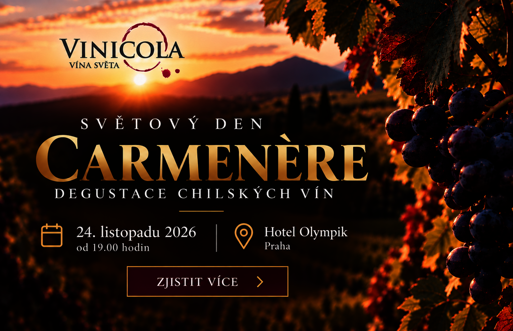 Světový den Carmenère – degustace chilských vín, 24. 11. 2026, Praha